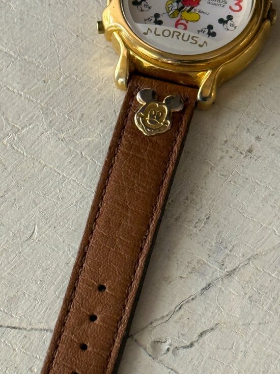Lorus Walt Disney MUSICAL Mickey Mouse Quartz Unisex Watch V422-0010 Plays Songs main image 12